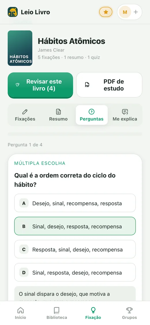 Um quiz que mostra o que ficou (e o que escapou)